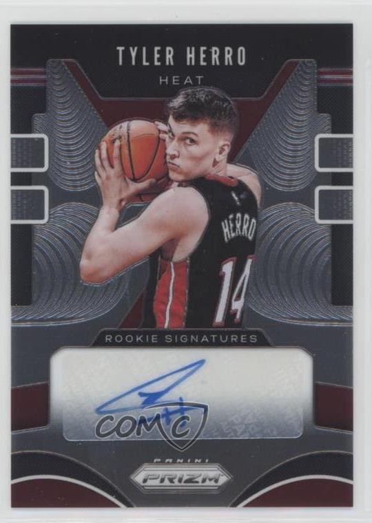 2019-20 Panini Prizm Rookie Signatures Tyler Herro #RS-THR Auto RC hn8