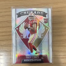 Panini Crusade Trey Lance #CR-22 Silver Prizm Rookie San Francisco 49ers