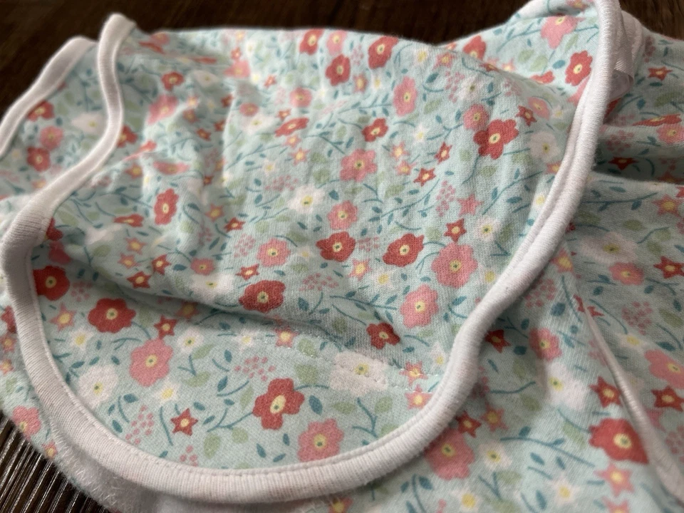 Saco de dormir ligero con cremallera floral Aden + Anais Swaddle 0-3 meses Foto 2 de 4