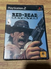 Red Dead Revolver Sony PlayStation 2 PS2 Rockstar W/Case & Manual Tested & Works