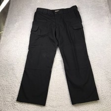 5.11 Tactical Stryke Pants Mens 38 39x30 Black Ripstop Cargo Utility Workwear