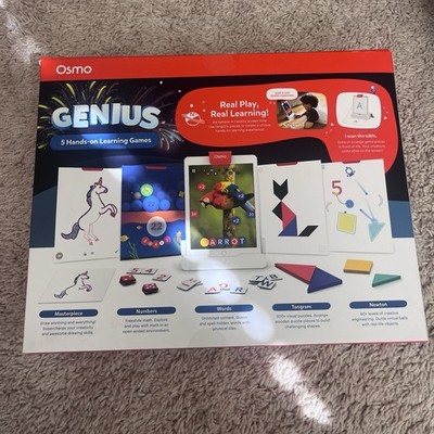 Osmo Genius Starter Kit 5 Hands-on Learning Games Ages 6-10 for iPad 2019