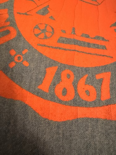 University of Illinois 1950s Vintage Wool Felt Pennant 28" Learning & Labor READ - Picture 4 of 14