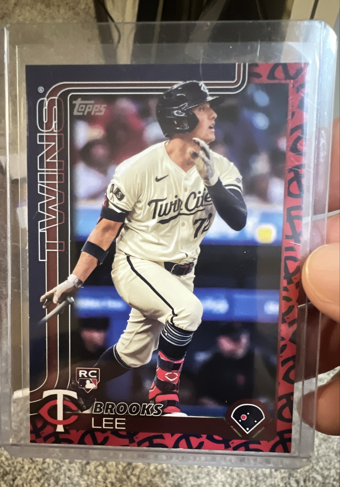 2025 Topps Series 1 - Brooks Lee #317 Team Color (RC)