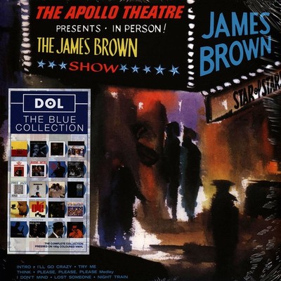 James Brown - Live At The Apollo Cyan Blue Vinyl Edition (1963 - EU - Reissue)
