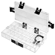 Watercolor Palette Box 24-Well Paint Palette Box Airtight Leak Proof Travel P...
