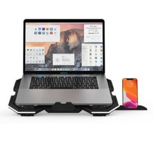 Laptop Cooling Pad RGB Cooler Laptop Stand with 6 Quiet Cooling Fans 6 Height...