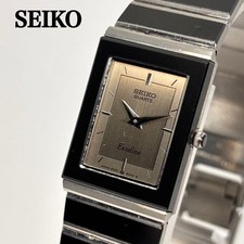Seiko Exceline Dress Quartz Watch Vintage Showa 18mm 16mm wrist 17cm