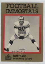 1985-88 Football Immortals Tom Fears #40 HOF 1oa8