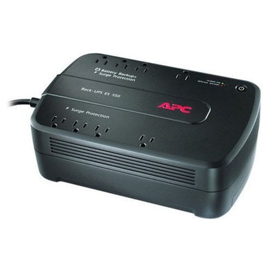 APC BE550G BACK-UPS ES 8 OUTLET 550VA 120V - 330 WATT - (4) NEMA 5-15R (BATTERY 