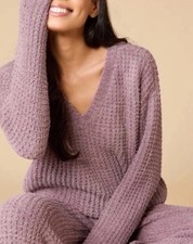 NWT Softies 2X/3X Lounge set Oprah  s Favorite Things Driftwood Waffle V Neck