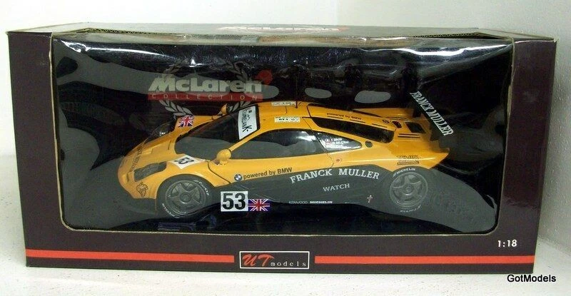 UT MODELS 1/18 - 39622 MCLAREN F1 GTR LE MANS 1996 GIROIX / DELETRAZ / SALA #53 - Image 3 of 3