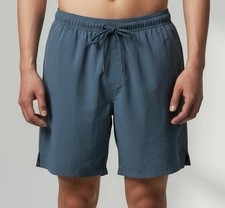 Bad Birdie Active Shorts Men  s L Navy Golf Athletic Drawstring BBMB038-069