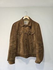 Kenny Rogers Schott NYC Suede Leather Jacket 38 Vintage Limited Edition