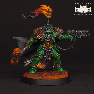 Adrax Agatone | Salamanders | Warhammer 40k | painted