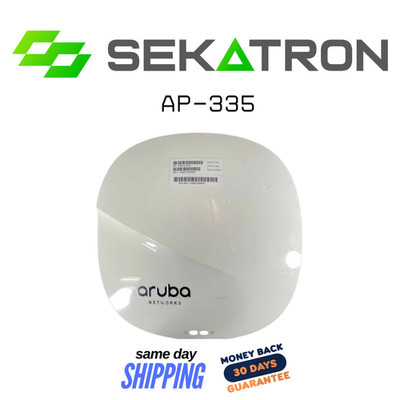   HPE Aruba AP-335 802.11ac Wave 2 4×4:4 Indoor WiFi Access Point   Tested  