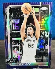 2025-26 Topps Chrome Harrison Ingram #222 Purple Basketball Refractor /75 SPURS