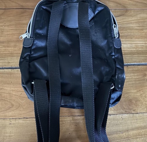 Vintage Y2K The Gap Black Satin Backpack - Gem