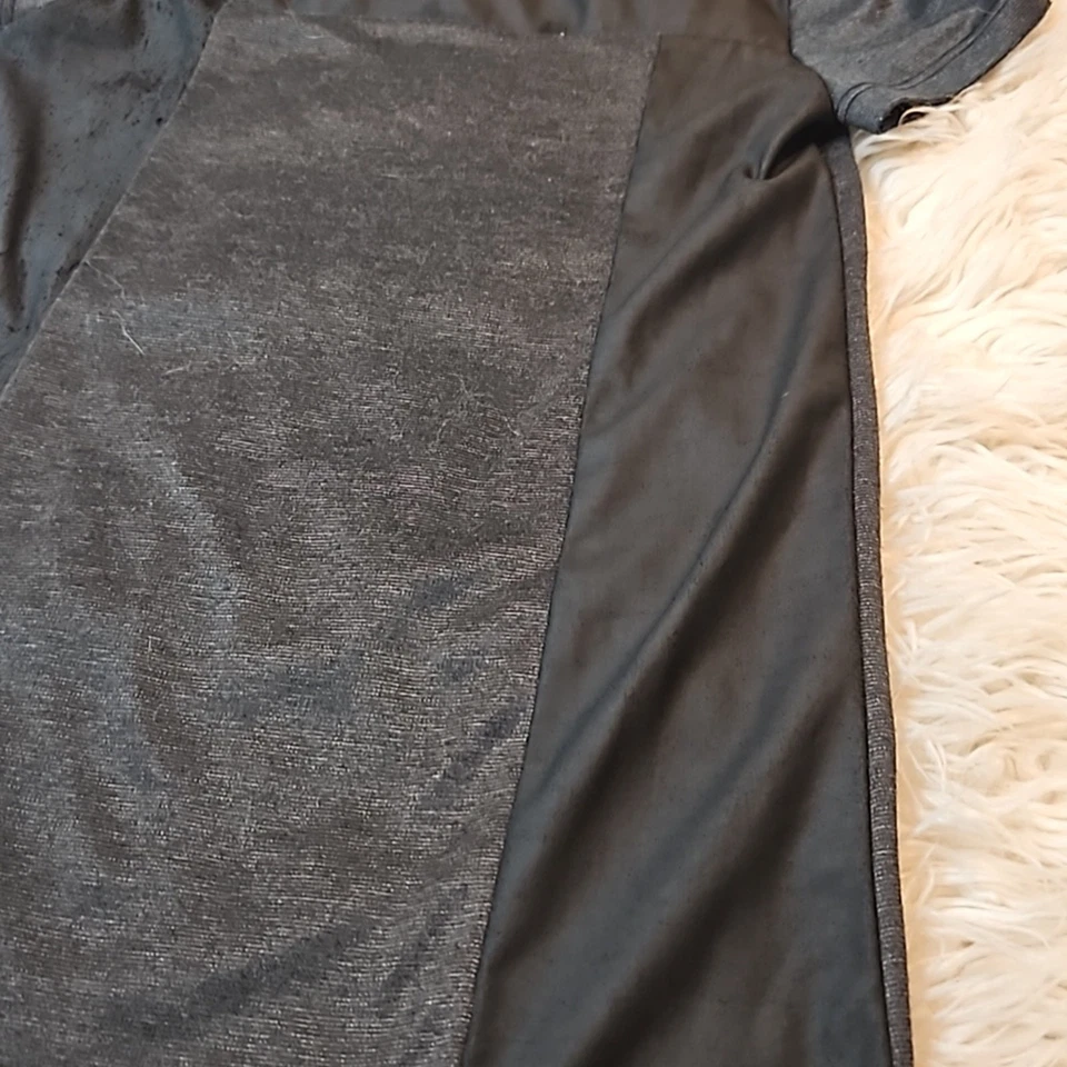 Vestido recto manga corta Pippa & Julie negro y gris para niñas talla 8 Foto 2 de 4