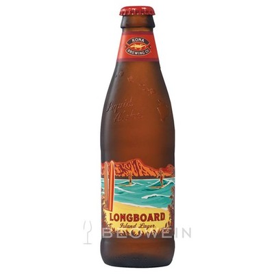 Kona Longboard Island Lager 0,355 l - Bier von Hawaii, Preis inkl. 0,25   Pfand
