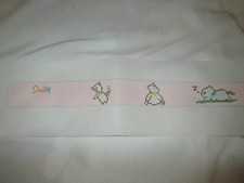 BEAR BELT-HANDPAINTED NEEDLEPOINT CANVAS
