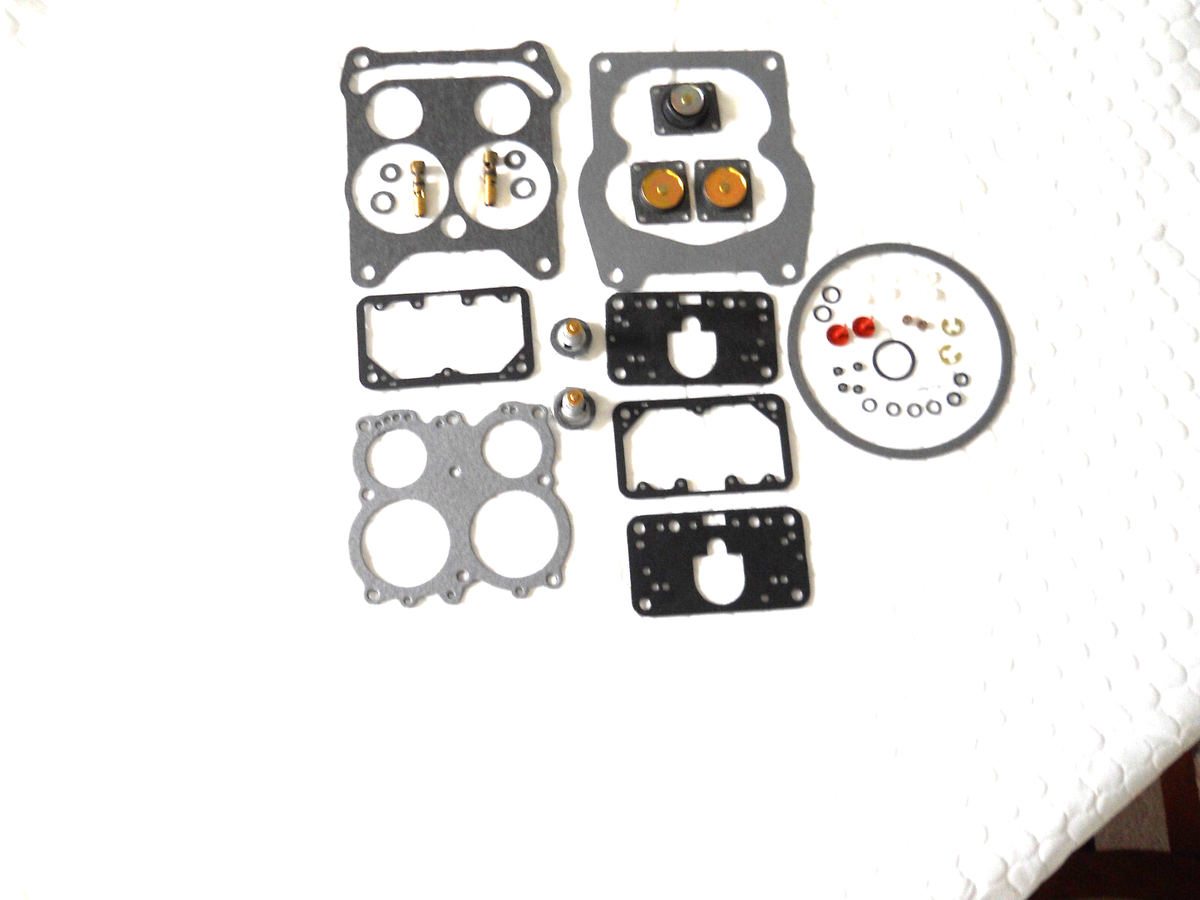 Holley 4165 Rebuilder Carb Kit, 800 CFM, D/P, External N & S With