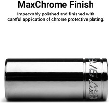 Capri Tools 20 Piece 1/4 in Drive 12-Point Shallow and Deep Socket Set SAE