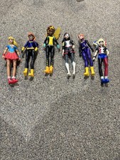 Lot of Dc Female Action Figures Super Heroes supergirl, batgirl, Harley Quinn 