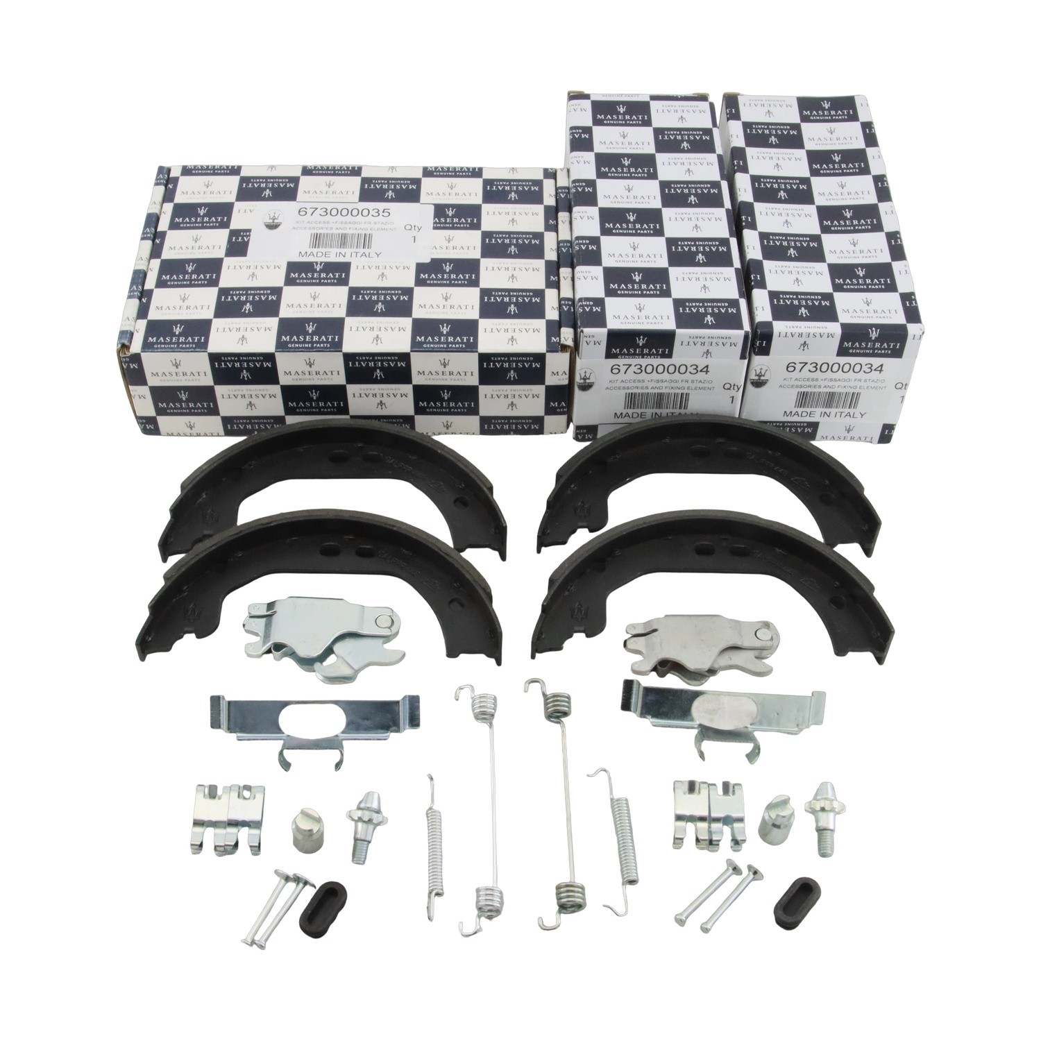 Maserati Ghibli Brake shoes Set P/N 673000034