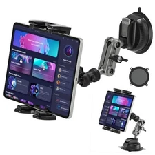 Tablet Mount for Car/Truck Heavy Duty, 360° Adjustable Tablet Stand Wall Mount 