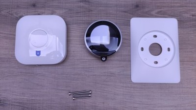 Nest Lernfähiger Thermostat Dritte Generation T3010FD, silber, I34431