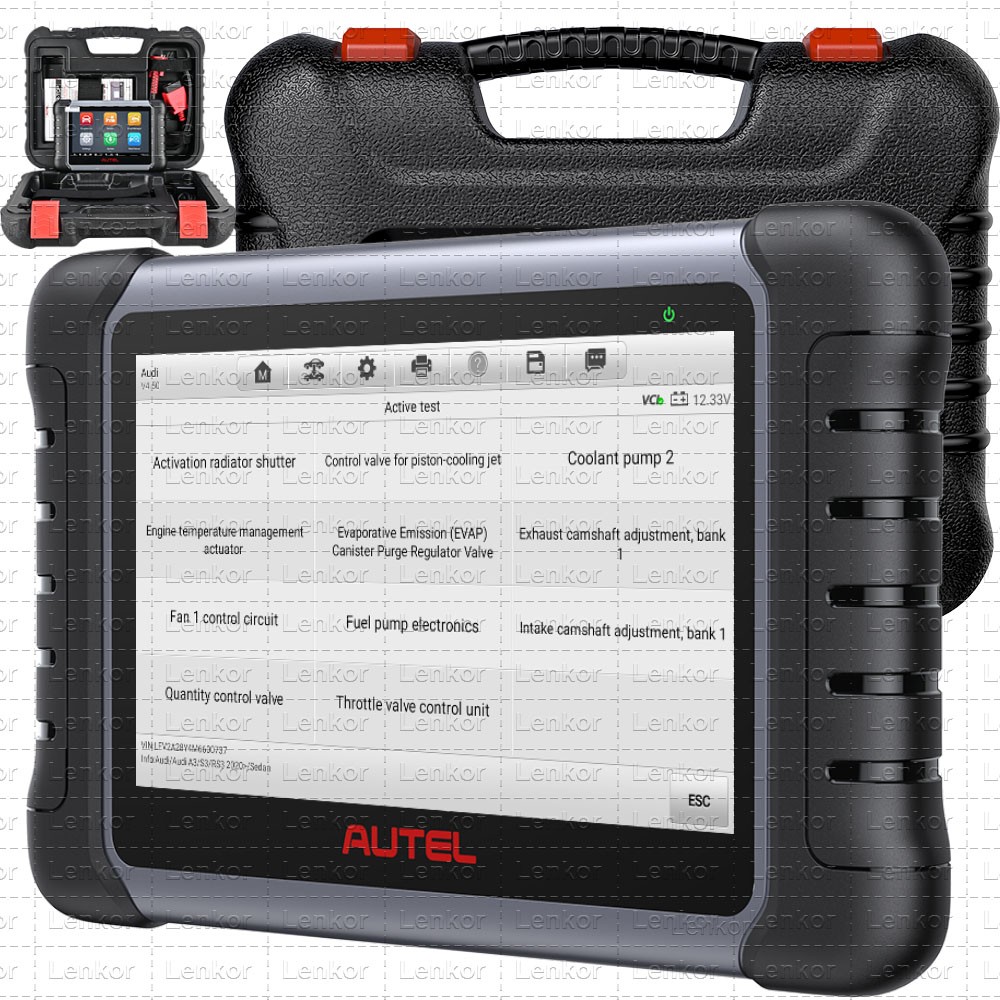2026 Autel MaxiCOM MK808S Bidirectional Car Diagnostic Scanner Tool Key Coding