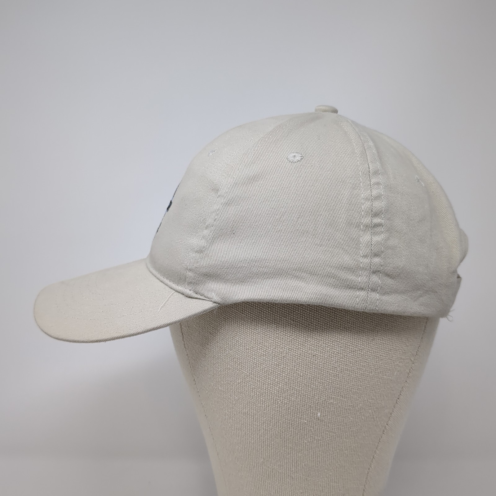 Worldwide Electric Corp Strapback Hat Solid Beige… - image 3