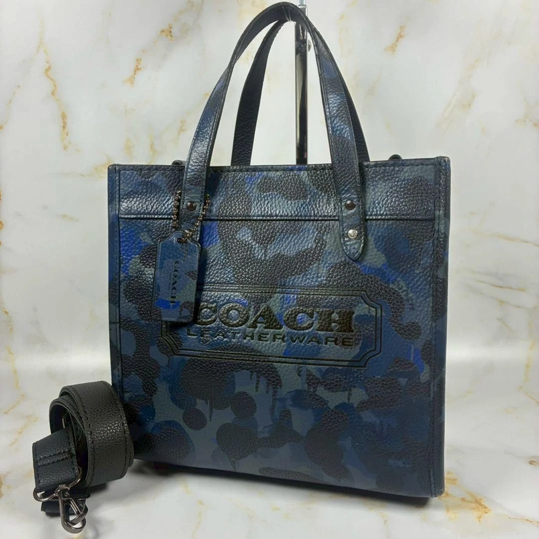 Coach Shoulder Bag Blue Bags & Handbags for Women for sale | eBay