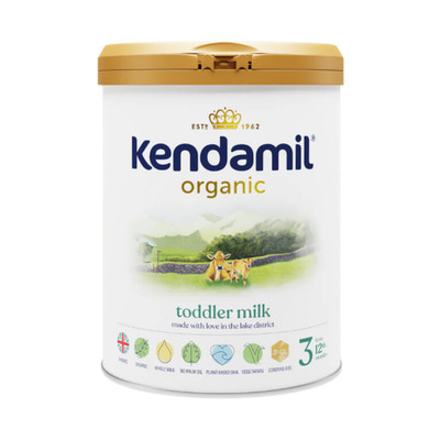Kendamil Organic Toddler Milk (Stage 3) UK Version,  800g | UK import