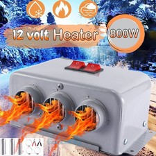 Car Heater 12V 800W Portable Electric Heating Fan Defogger Defroster Demister