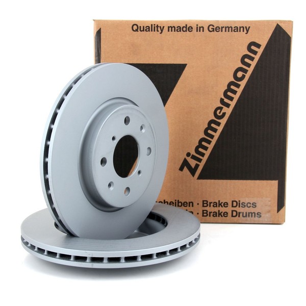 Zimmermann Bremsscheiben FüR Suzuki Swift IV 1.2 1.3 Ddis Ohne Tempomat Vorne-image
