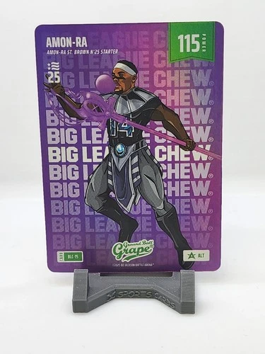 Amon-Ra St. Brown Bo Jackson Battle Arena Big League Chew Alt Purple NSCC SP