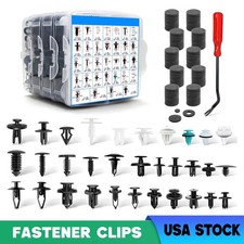 1101pcs Car Retainer Clips Auto Panel Trim Fasteners Push Pin Rivet Bumper Kit