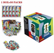 FIFA World Cup 2026 PANINI Collection - 1 Box 50 packs 350 stickers US