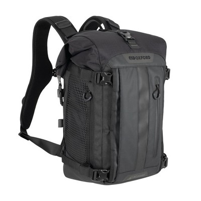 Oxford Atlas B-20 wasserdichter Motorrad Rucksack Modular Gepäck Hecktasche schwarz