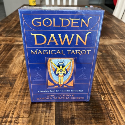 Golden Dawn Magical Tarot Set by Chic Cicero and Sandra Tabatha Cicero - NEW