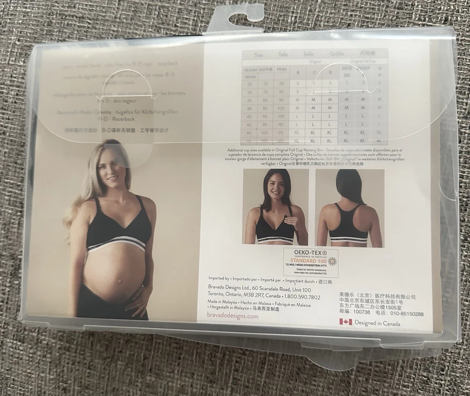 Bravado Body Silk Seamless Original Nursing Bra, Small - Black - Image 2 of 2