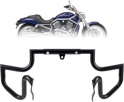 Crash Bar Engine Guard Highway Freeway for Harley V-Rod Vrod Night Black 