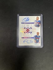 2022 Panini National Treasures Emmanuel Petit Frank Leboeuf Dual Auto 31/99