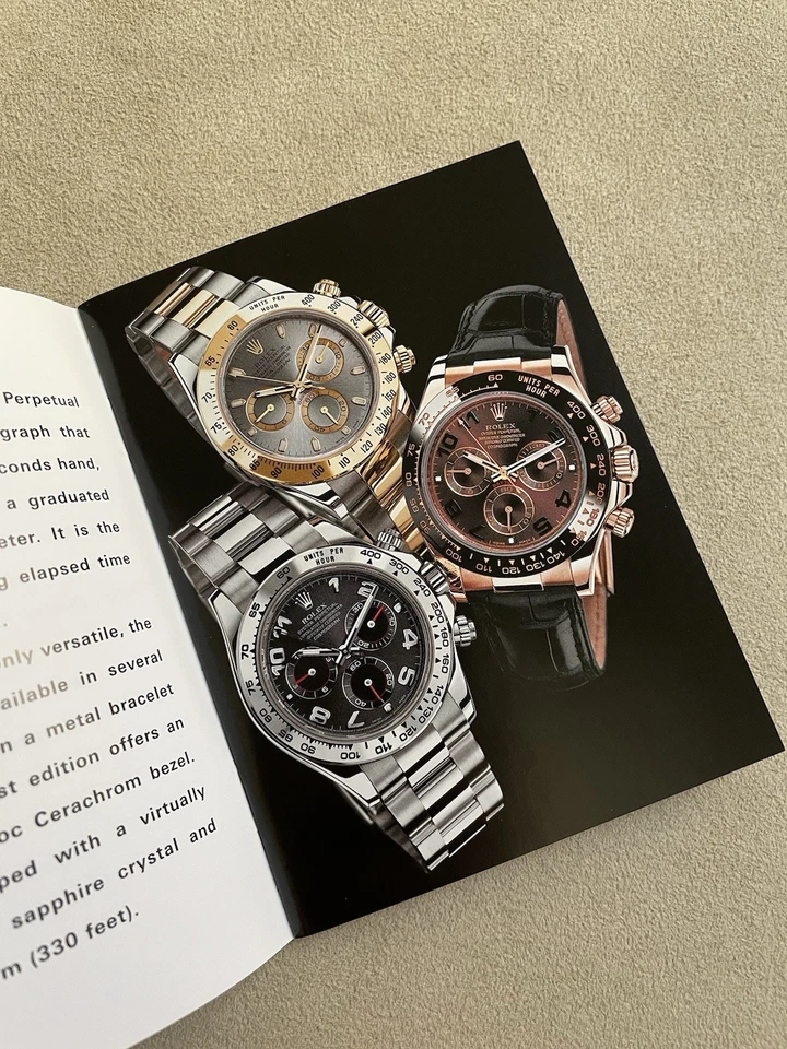 ROLEX DAYTONA BOOKLET 2011 ENGLISH VERSION 116520 116523 116528 116518 116519 - Immagine 2 di 4