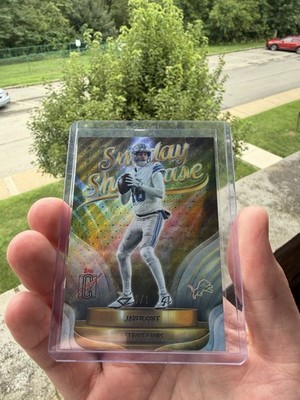 2025 Topps Signature Class - Sunday Showcase Jared Goff #SS-22 1/1 SuperFractor 