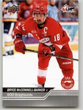 2023-24 Upper Deck CHL Bryce McConnell-Barker #53 Sault Ste. Marie Greyhounds
