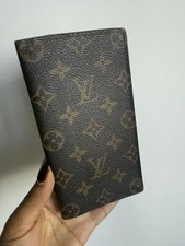 Louis Vuitton Monogram Brazza Long Wallet Brown Canvas Authentic Vintage