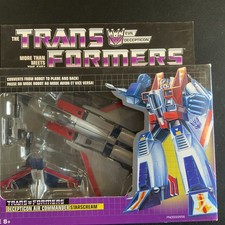 Transformers New 2018 Vintage G1 Exclusive Starscream Reissue